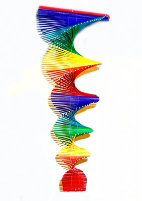 Спіраль ДНК дерев'яна 9250007 фото