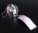 Японський скляний дзвіночок Фурін малий Лаванда 25048 фото 1