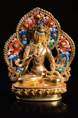 Статуэтка с позолотой Непал Будда Авалокитешвара 9070128 фото