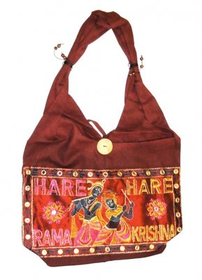 Сумка Hare Krishna ME-4 Бордовая 9040140 фото