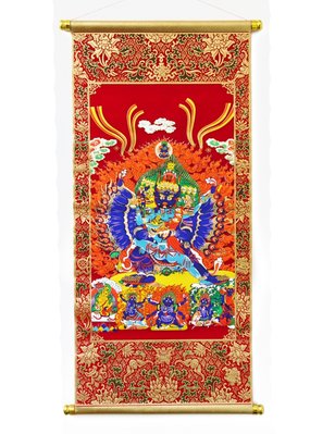 Серія Буддійські Боги № 21 Ямантака - Ваджрабхайрава з Ваджраветалі 9300000 фото