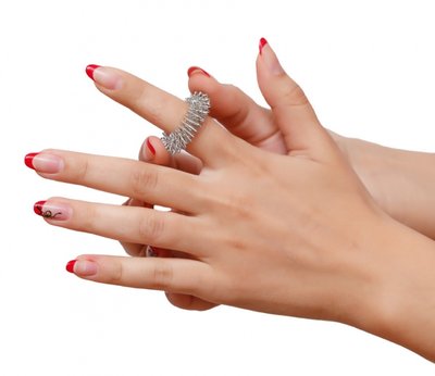 Массажное кольцо для пальца №3 9020119 фото
