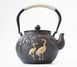 Чайник чавунний Тецубін із ситом Черепахи Журавлі 1200мл. 9200289 фото 2