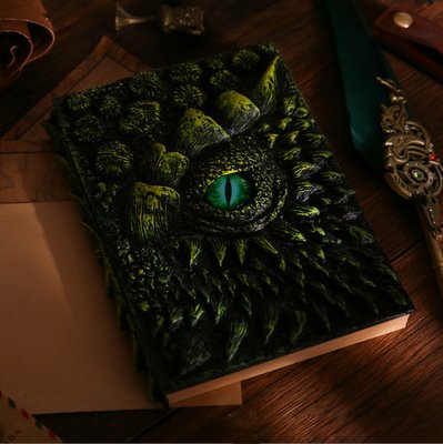Магічний блокнот Зелений Дракон 28120 фото