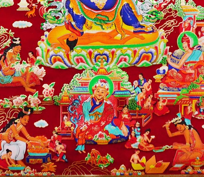 Сувій Буддійські Боги № 40 Ваджрасаттва 24017 фото