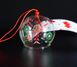 Японський скляний дзвіночок Фурін малий Червоні рибки 25035 фото 2