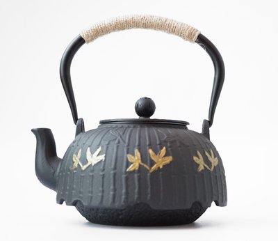 Чайник чугунный Тэцубин с ситом Бамбуковый лес 1100мл. 9200292 фото