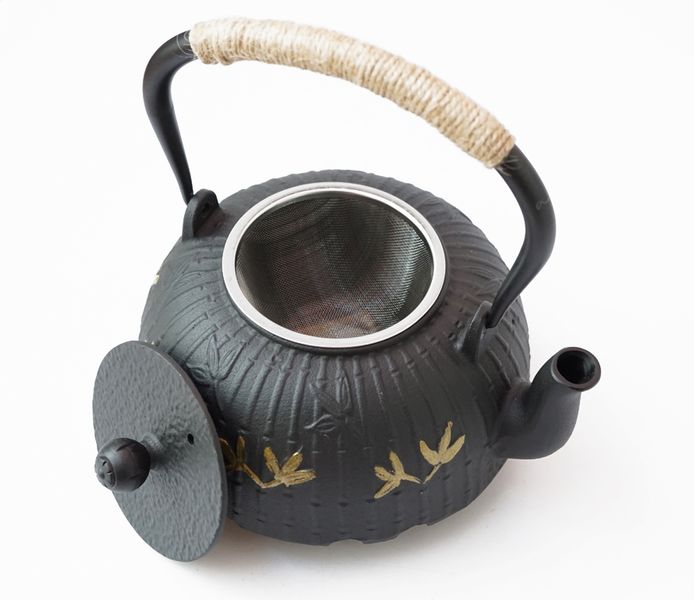 Чайник чавунний Тецубін із ситом Бамбуковий ліс 1100мл. 9200292 фото