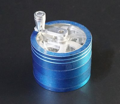 Гриндер алюмінієвий магнітний 4 частини GR-110 Синій 26112 фото