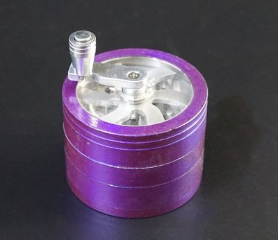 Гриндер алюмінієвий магнітний 4 частини GR-110 Фіолетовий 26113 фото