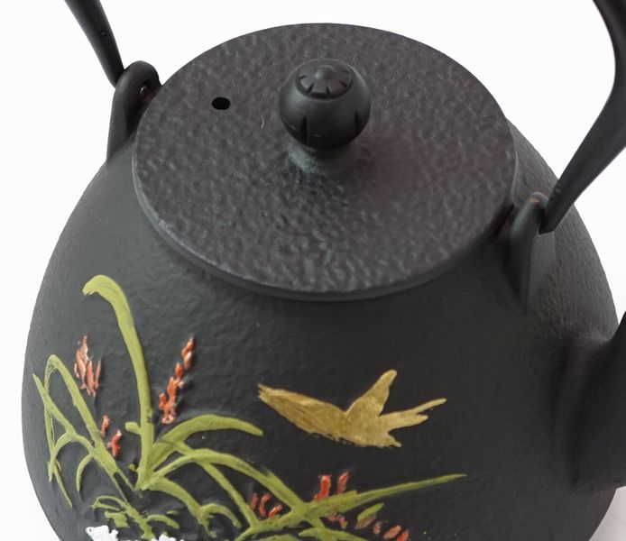 Чайник чавунний Тецубін з ситом Метелик 1100мл. 9200297 фото