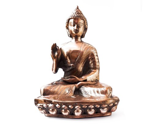 Статуя алюминиевая Будда 29180 фото