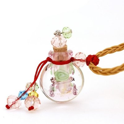 Пляшечка для парфумів Рожева квіткова куля 9190090 фото
