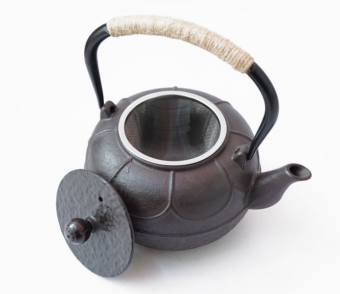 Чайник чавунний Тецубін із ситом Лотос 1100мл. 9200300 фото