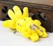 Сережки ганчіркові Квітка жовта 9080444 фото 2