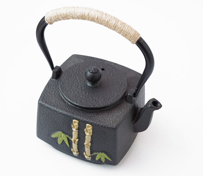 Чайник чавунний Тецубін із ситом Подвійний бамбук 900мл. 9200301 фото