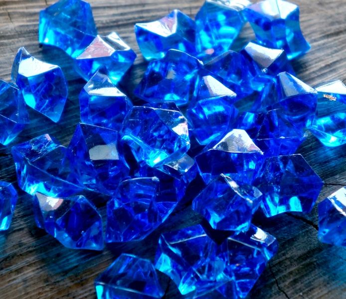 Декоративний пластиковий наповнювач Синій 9140046 фото