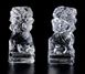 Снігові леви скляні пара 9190123 фото 1