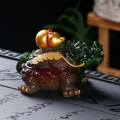 Чайная игрушка Зеленая Драконовая черепаха 28289 фото