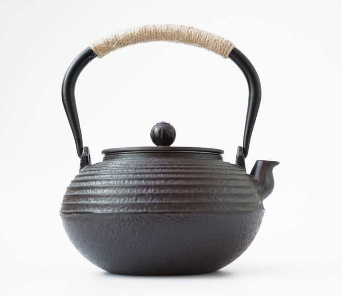 Чайник чавунний Тецубін із ситом Полоска 1100мл. 9200308 фото
