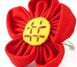 Кільце ганчіркове безрозмірне Квітка Червоне 9080443 фото 2