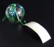 Японський скляний дзвіночок Фурін Квіти №2 25021 фото 1