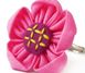 Кільце ганчіркове безрозмірне Квітка Рожеве 9080443 фото 2