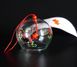 Японський скляний дзвіночок Фурін малий Чотири рибки 25037 фото 2