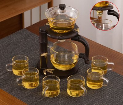 Сервіз Лінивий чай + 6 чашок Бамбук 350мл. 28242 фото