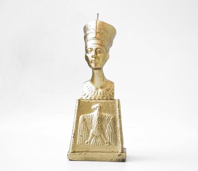 Свеча Нефертити Золотая 9060342 фото