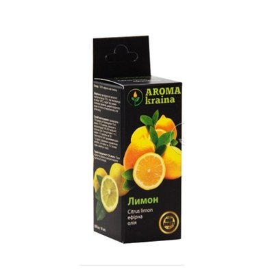 Ефірна олія лимона 10мл. Aroma Kraina 9110231 фото