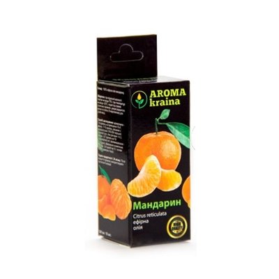 Эфирное масло мандарина 10мл. Aroma Kraina 9110232 фото