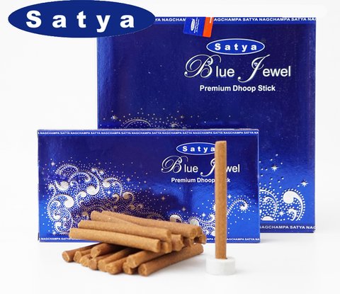 Satya Blue Jewel DHOOP Синя коштовність 9130234 фото