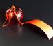 Японський скляний дзвіночок Фурін Червоний 25030 фото 1