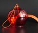 Японський скляний дзвіночок Фурін Червоний 25030 фото 2