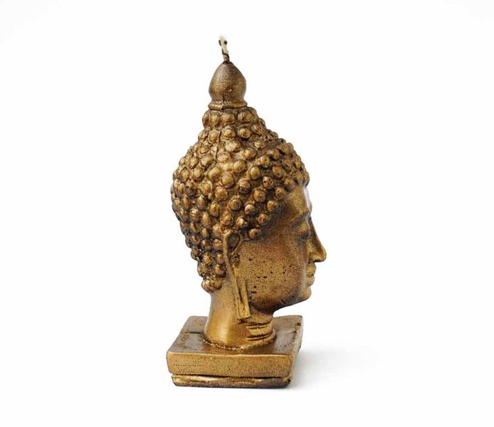 Свічка Будда голова під бронзу 9060390 фото