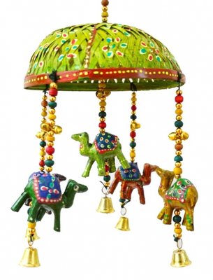5 акриловых верблюдов под куполом арт.Gap391 Зелёная 9040205 фото
