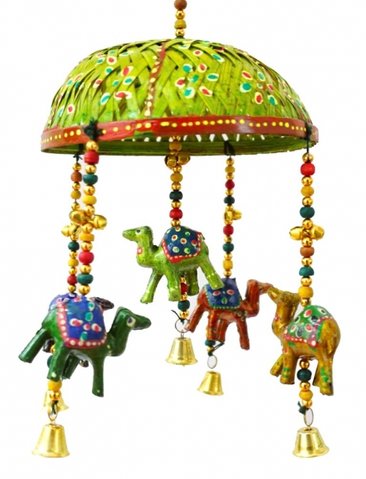 5 акриловых верблюдов под куполом арт.Gap391 Зелёная 9040205 фото