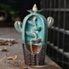Підставка Рідкий дим кераміка Кактус Синій 9150453 фото 1