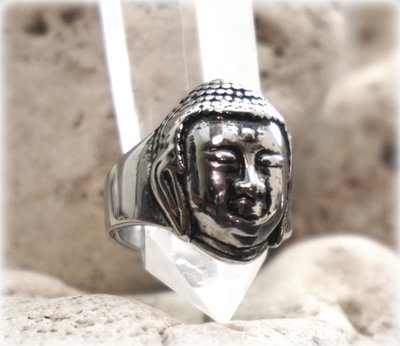 Перстень Будда лицо 9080004 фото