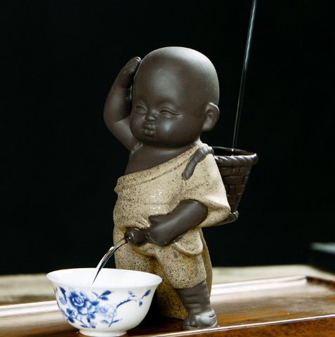 Чайная игрушка Писающий мальчик Бежевый 28500 фото