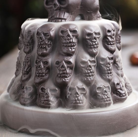 Підставка Рідкий дим кераміка Коло з черепів 9150359 фото